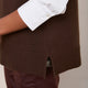 Riley Roll Neck Tank - Cocoa