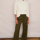 Charlotte Pointelle Cashmere Jumper - Ivory Sparkle