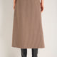Romily Skirt - Blue/Tan Check