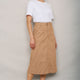 Rosalie Skirt - Tan Stripe
