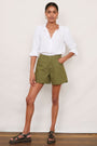 Ruby Scallop Short - Khaki