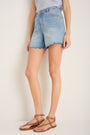 Ruby Scallop Short - Mid Wash