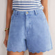 Ruby Soft Scallop Short - Washed Blue