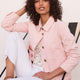 Parker Silk Blend Blouse - Ivory Ditsy Floral