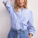 Chloe Scallop  Short - Chambray