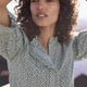 Frankie Blouse - Sage Green Broderie
