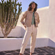 Frankie Blouse - Sage Green Broderie