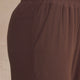 Sienna Split Hem Trouser - Cocoa