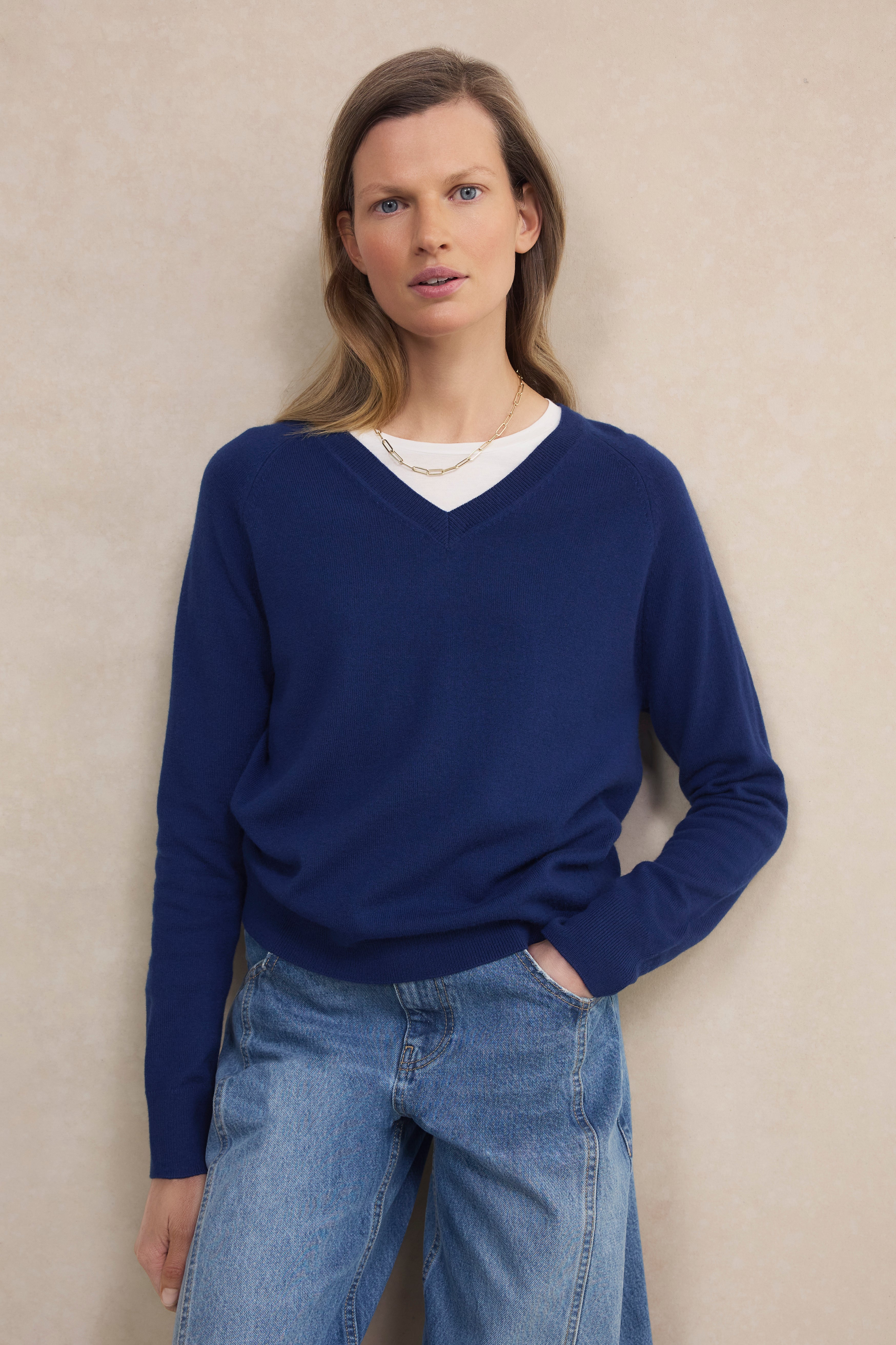 Fern Jumper - Navy