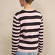 Cath x WYSE Brigitte Jumper - Brown/Pink Stripe