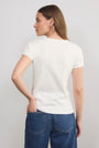 Crissy Slim Tee - White