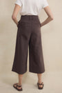 Nora Wide Leg Culotte - Cocoa