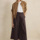 Nora Wide Leg Culotte - Cocoa