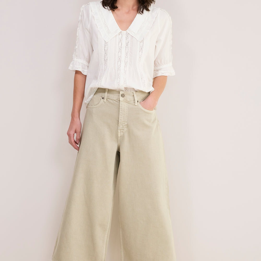 Sadie Culotte Jean - Soft Sage