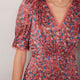 Saoirse Silk Dress - Pink Floral
