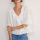 Saskia Blouse - White
