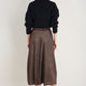Sathony Metallic Skirt - Cocoa