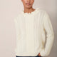 Savannah Cable Jumper - Ivory