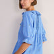 Scarlet Blouse - Chambray Embroidered