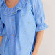 Scarlet Blouse - Chambray Embroidered