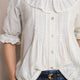 Scarlet Blouse - Ivory Check