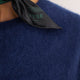 Serena Silk Scarf - Midnight/Forest Check
