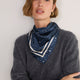 Serena Silk Scarf - Midnight Spot