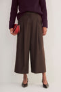Sheila Wool Culotte - Chocolate