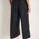 Sheila Wool Culotte Trouser - Black