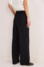 Sienna Split Hem Trouser - Black