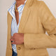 Silvie Linen Blazer - Tan