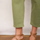 Silvie Sandal - Tan Scallop