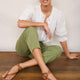 Silvie Sandal - Tan Scallop