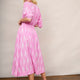 Ophelie Skirt - Pink Ikat