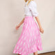 Ophelie Skirt - Pink Ikat