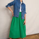 Sophia Ric Rac Skirt - Green