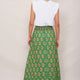 Sophia Skirt - Meadow Green Woodblock