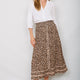 Sophia Skirt - Leopard