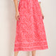 Sophia Skirt - Perfect Pink Daisy Floral