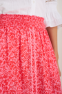 Sophia Skirt - Perfect Pink Daisy Floral