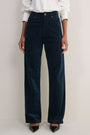 Stevie Straight Leg Cord Trouser - Midnight