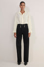 Stevie Straight Leg Jean - Black