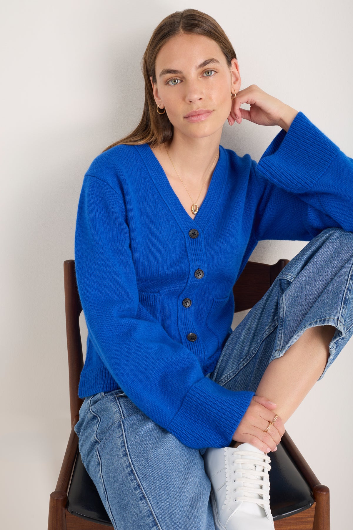 Suri Cardigan - Cobalt Blue