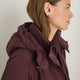 Suzy Puffer Coat - Deep Fig