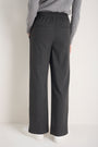 Suzy Side Stripe Trouser - Grey/Black