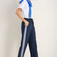Suzy Side Stripe Trouser - Midnight