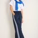 Suzy Side Stripe Trouser - Midnight