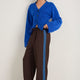 Suzy Side Stripe Trouser - Cocoa