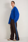 Suzy Side Stripe Trouser - Cocoa