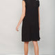 Tabitha Short Broderie Dress - Black